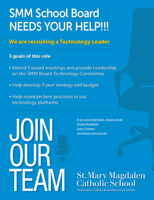 Screenshot of SMM Recruitment Poster