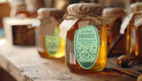 JJJ Blend Honey Label