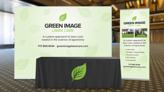 Screenshot of Green Image Trade Show Display